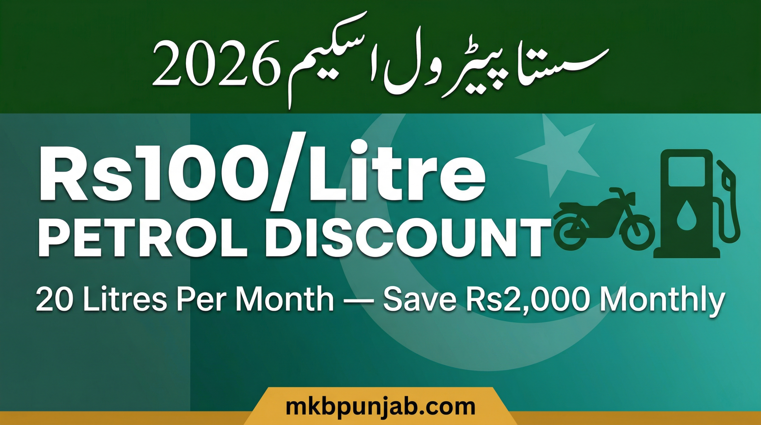 Petrol Relief Scheme Rs 100 litre discount for bikes