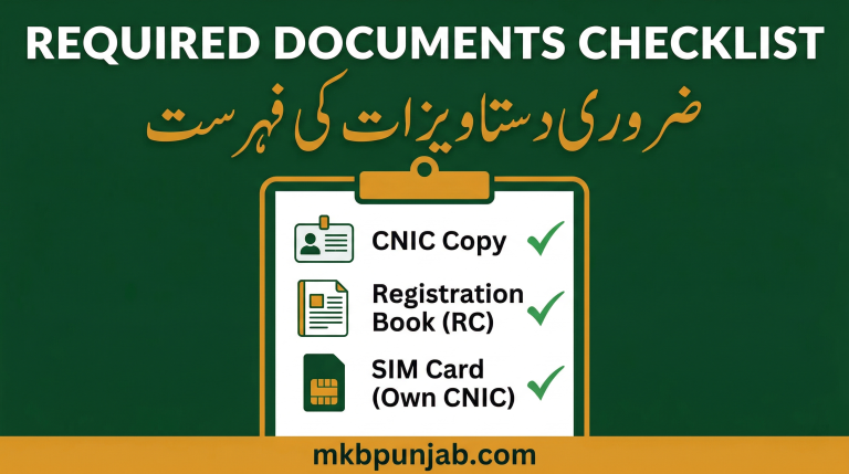 required documents for mkb punjab gov pk petro lscheme